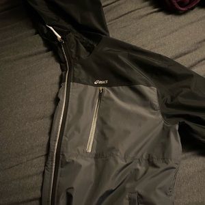 Men’s 3xl ASICS wind breaker rain jacket